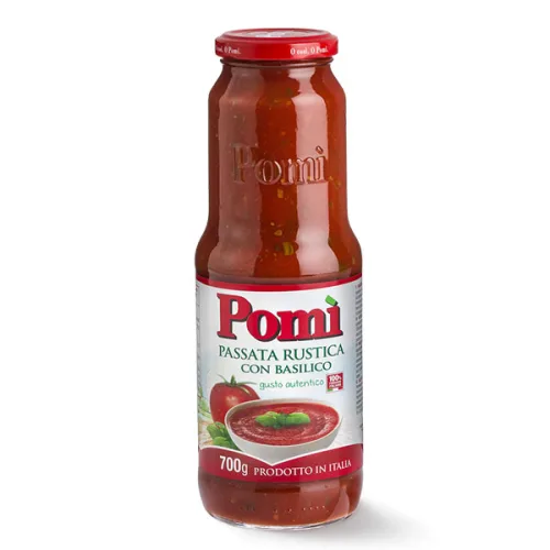 Доматено пюре с босилек Рустика Pomi 700 гр. - Pomi