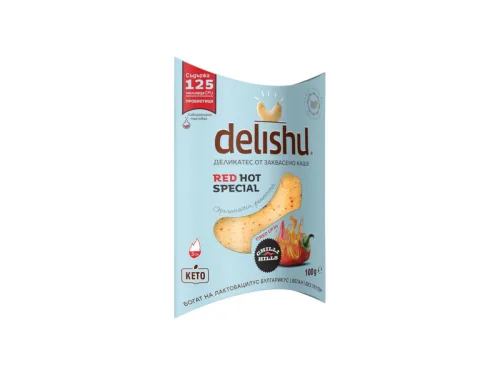 Деликатес Delishu Закв.Кашу с Чили 100гр Веган
