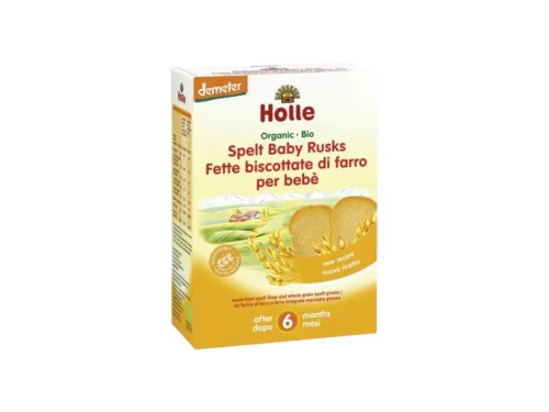 Сухари Holle Био Бебешки от Спелта 6+Мес 200гр