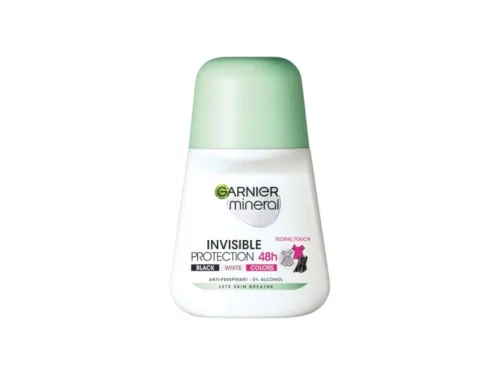 Део Рол Он Garnier Mineral Invisi Black White Colors 50мл