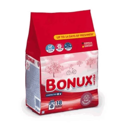 Прах за пране Bonux 3in1 Color Magnolia 1,17кг.
