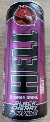 Енергийна напитка с черна череша / Black Cherry Energy Drink - Hell Energy