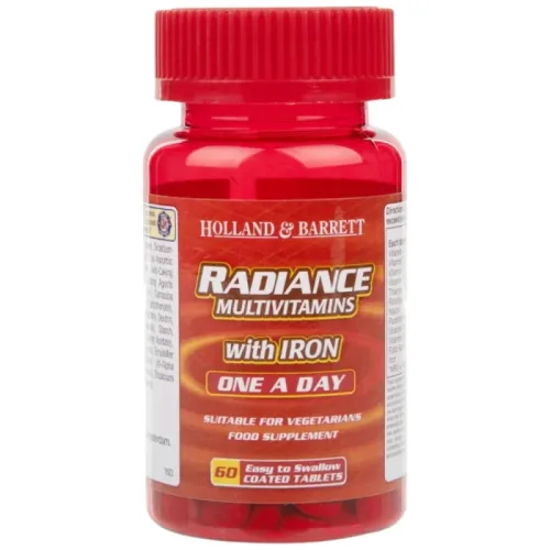 Radiance Multivitamins & Iron | One a Day / 60 Таблетки, 60 дози - Holland And Barrett